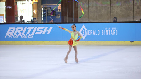 Indonesia Ice Skating Open 2024 resmi dibuka di Bintaro Xchange Rink (BX Rink), Bintaro Xchange Mall, Tangerang Selatan. Foto: Dok. Istimewa