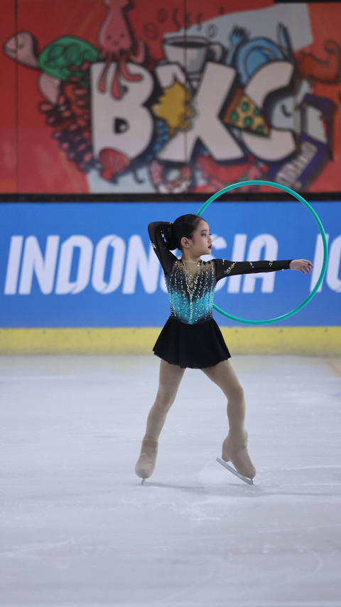 Indonesia Ice Skating Open 2024 resmi dibuka di Bintaro Xchange Rink (BX Rink), Bintaro Xchange Mall, Tangerang Selatan.  Foto: Dok. Istimewa