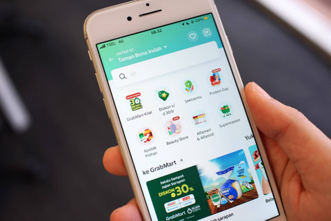 Kategori Beauty Store di GrabMart yang sediakan ragam produk kecantikan. Foto: Dok. Grab Indonesia