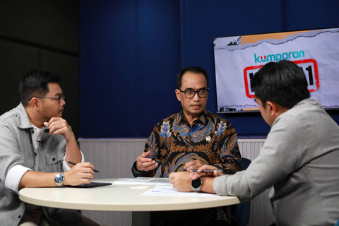 Menteri Perhubungan Budi Karya Sumadi dalam program Info A1 kumparan. Foto: Aditia Noviansyah/kumparan