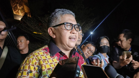 Sekjen PDIP Hasto Kristiyanto ditemui di Lenteng Agung, Jakarta Selatan, Sabtu (8/6/2024) malam. Foto: Jonathan Devin/kumparan