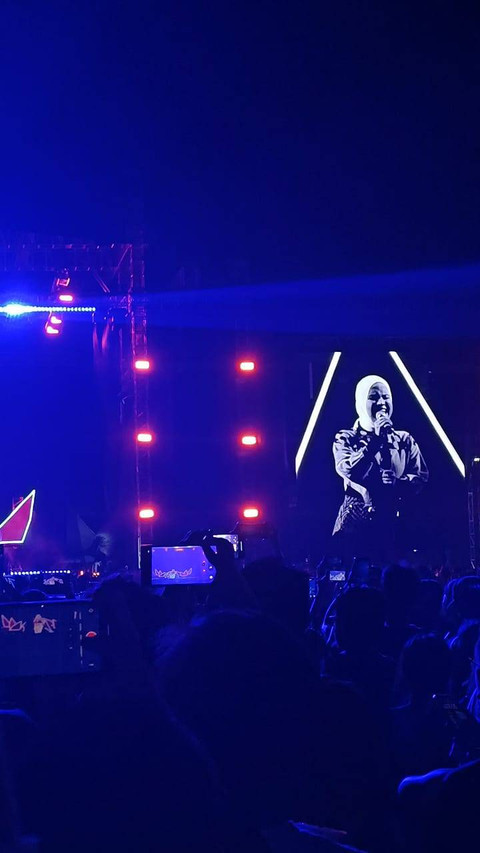 Konser Alan Walker di Jakarta. Foto: Giovanni/kumparan