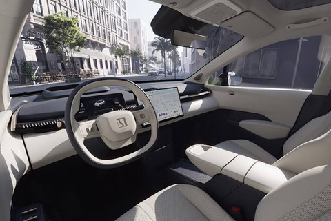 Interior mobil listrik Zeekr X. Foto: Zeekr