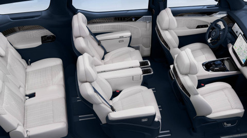 Interior mobil listrik MPV Zeekr 009. Foto: Zeekr