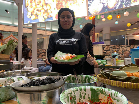 Kuliner Nasi Jamblang. Foto: Masruroh/Basra