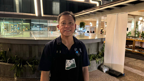 Agricultural Counselor of The US Embassy, Rey Santella. Foto: Arif UT/Pandangan Jogja