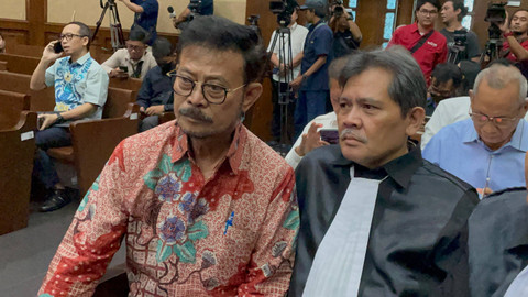 Eks Menteri Pertanian (Mentan) Syahrul Yasin Limpo (SYL) jelang persidangan di Pengadilan Tipikor, Jakarta Pusat, Senin (10/6/2024). Foto: Fadhil Pramudya/kumparan