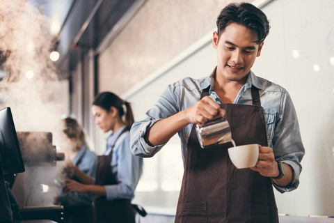 Ilustrasi coffee shop Foto: Shutterstock