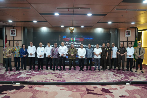 Pansel Capim KPK temui Jaksa Agung ST Burhanuddin di Kejagung, Rabu (12/6/2024). Foto: Kejagung
