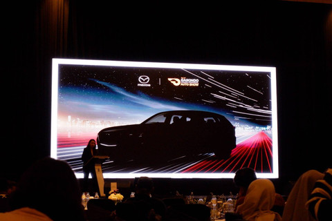 Bocoran mobil baru Mazda di pameran otomotif GIIAS 2024. Foto: Aditya Pratama Niagara/kumparan