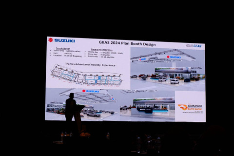 Bocoran mobil baru Suzuki di pameran otomotif GIIAS 2024. Foto: Aditya Pratama Niagara/kumparan