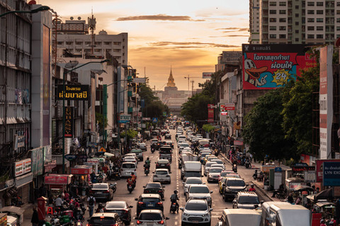 Kemacetan di Bangkok Foto: Mumemories/Shutterstock