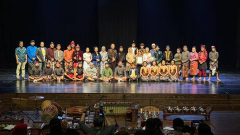Pertunjukan Gelar Karya Maestro 'Rembulan Wungu' di TBY, Selasa (11/6). Foto: Arif UT/Pandangan Jogja 