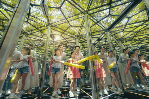 Mirror Maze at Canopy Park. Foto: dok. Singapore Tourism Board