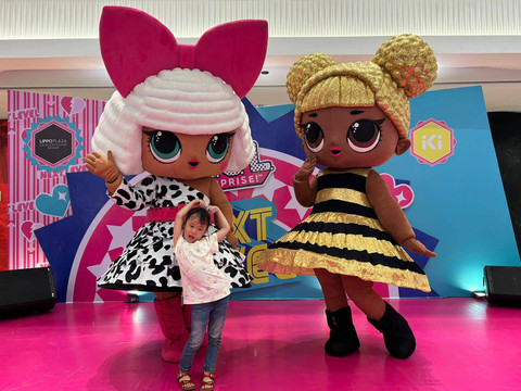 Sambut libur sekolah, karakter Garfield hingga L.O.L Surprise! hadir di mal-mal milik Lippo Malls. Foto: Dok. Lippo Malls