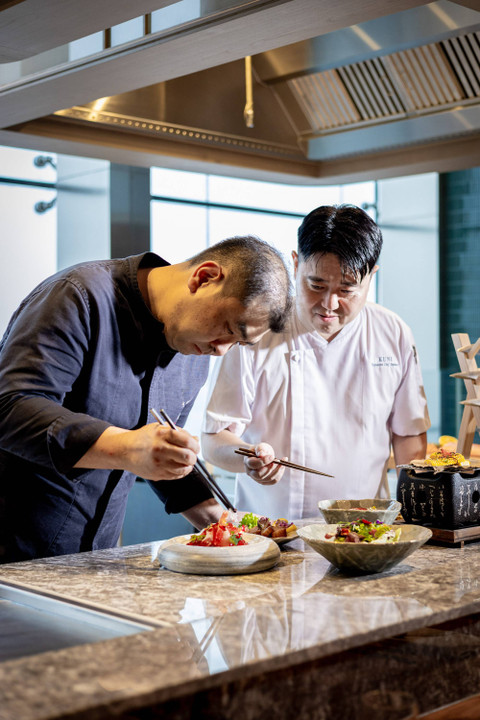 Keyaki Japanese Restaurant, restoran di lantai 90 Pan Pacific Hotel, Luminary Tower, Thamrin Nine, Jakarta. Foto:  Foto: Judith Aura/kumparan