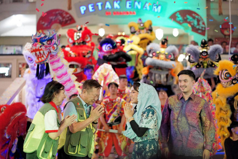 Wakil Ketua DPRD DKI Jakarta Zita Anjani saat menghadiri  Lion Dance Exhebition: Amanat Kebaragaman Jakarta di Petak Enam, Glodok, Jakarta (16/6/2024). Foto: Dok. Istimewa