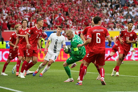 Slovenia vs Denmark. Dok: DAMIEN MEYER / AFP