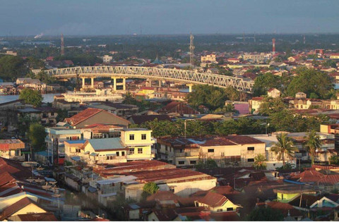 Kota Pontianak. Ada beberapa alasan kenapa Kota Pontianak not for everybody, satu di antaranya cuaca yang panas. Foto: Leo Prima/Hi!Pontianak