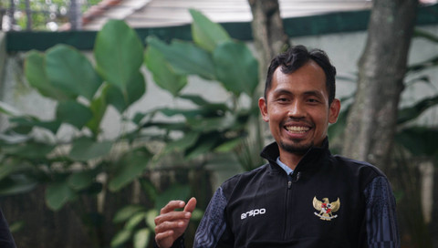 Hasan Muhni, Kitman Timnas Indonesia. Foto: Dicky Adam Sidiq/kumparan