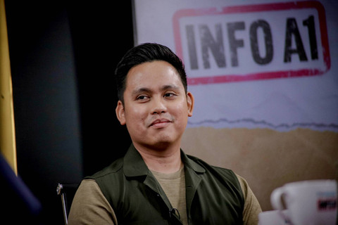 Bupati Kendal Dico Ganinduto dalam program Info A1 kumparan. Foto: Jamal Ramadhan/kumparan