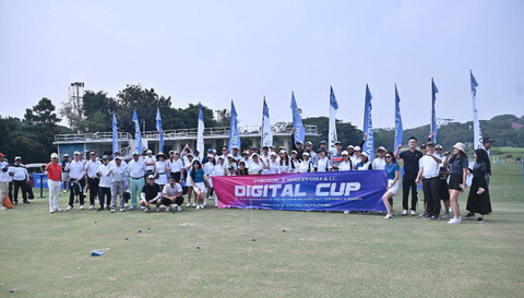 Turnamen bernama Smartscore x Modern Golf & CC Digital Cup 2024 berlangsung pada Jumat (21/6). Ini merupakan turnamen golf digital pertama yang diselenggarakan di lapangan di Indonesia. Foto: Smartscore Global