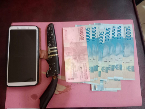 Barang bukti yang berhasil diamankan. | Foto: Dok Humas Polres Lampung Utara