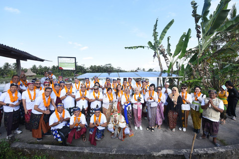 Pertamina mengajak 33 pemimpin redaksi (Pemred) media massa mengunjungi Desa Energi Berdikari di Desa Keliki, Ubud, Kabupaten Gianyar, Bali, Jumat (21/6/2024). Foto: Dok. Pertamina