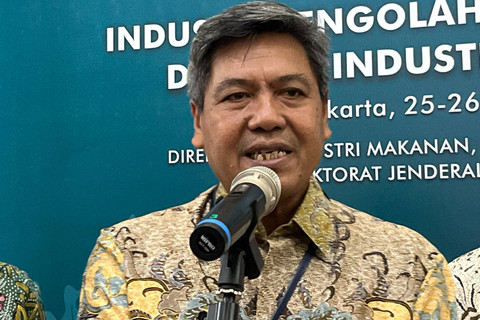 Direktur Jenderal Industri Agro Kemenperin, Putu Juli Ardika di Kantor Kemenperin, Jakarta, Selasa (25/6/2024). Foto: Widya Islamiati/kumparan
