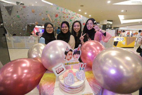 Member teman kumparan Carat ikut kumparan Hangout Noraebang. Foto: kumparan
