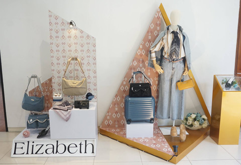 Koleksi tas dan item fashion Elizabeth, brand lokal asal Bandung. Foto: Elizabeth