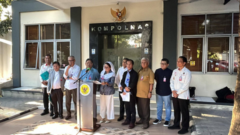 Konpers Panitia Seleksi (Pansel) calon anggota Komisi Kepolisian Nasional (Kompolnas) di Kantor Kompolnas, Jakarta, Rabu (26/6/2024). Foto: Dok. Istimewa