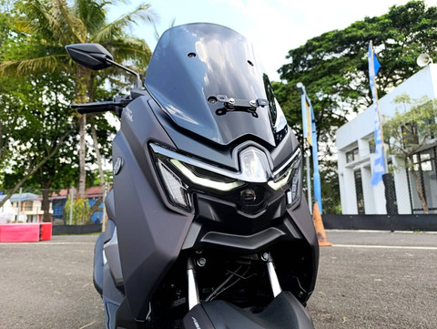 Bagian depan NMax Turbo. Foto: Fitra Andrianto/kumparan