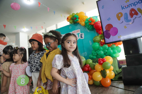 Fashion show kumparanMOM Playdate Juni 2024 Foto: Jamal Ramadhan/kumparan