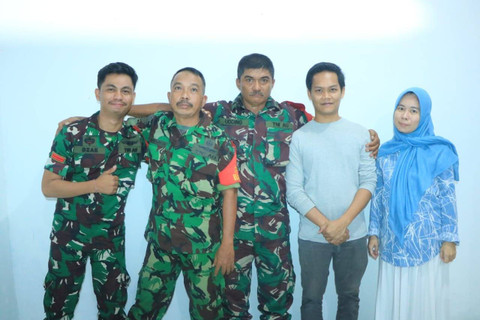 3 anggota TNI aniaya sopir taksi online berakhir damai. Foto: Dok. Istimewa