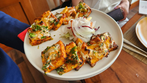 kadhai paneer makanan khas India di restoran Handi, Le Meridien Jakarta. Foto: Azalia Amadea/kumparan