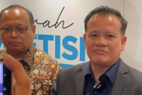 Dirut SPMT Ary Heryanto usai hadiri Anugerah Jurnalistik SPMT 2024 di Jakarta, Selasa (2/7/2024). Foto: kumparan