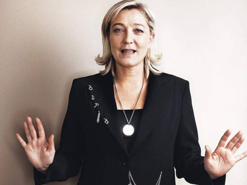 Marine Le Pen, pemimpin sayap kanan Prancis. Foto: Getty
