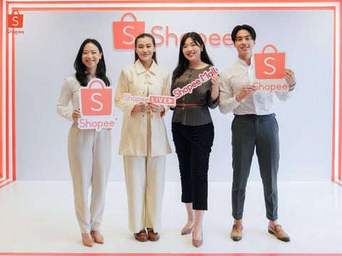 Aaliyah Massaid, Luxcrime dan Caresso yang manfaatkan fitur di Shopee. Foto: dok. Istimewa