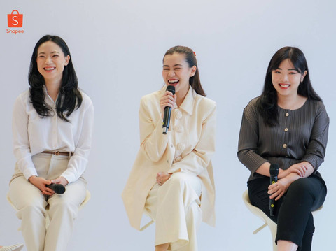Aaliyah Massaid berbagi soal pengalamannya bersama Shopee. Foto: dok. Istimewa