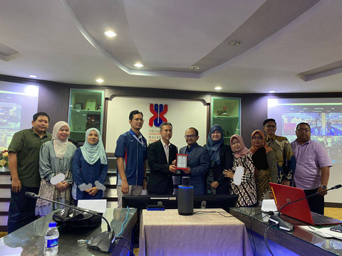 Kunjungan FEBTD Unusa ke Universiti Malaysia Kelantan (UMK).