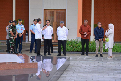 Presiden Joko Widodo bersama Ibu Negara Iriana Joko Widodo kunjungan kerja ke Sulawesi Selatan, Kamis (4/7/2024). Foto: Muchlis Jr/Biro Pers Sekretariat Presiden