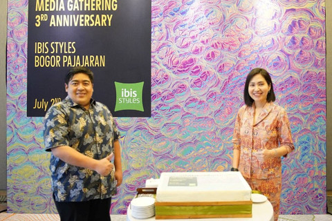 HUT ke-3 ibis Styles Bogor Pajajaran. Foto: ibis Styles Bogor Pajajaran