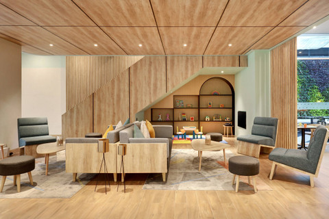 Lobby ibis Styles Bogor Pajajaran. Foto: ibis Styles Bogor Pajajaran