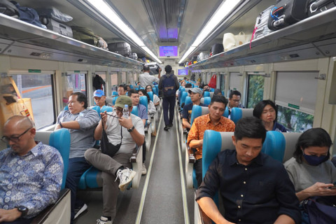Ilustrasi penumpang kereta api. Foto: Dok. KAI