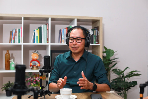 Diptalk bersama Judha Nugraha. Foto: Syawal Febrian Darisman/kumparan