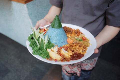 Salah satu menu makanan saat perayaan Sarirasa Group ke-50 di restoran Bale Nusa, Jakarta (3/7/24). Foto: Dok.Sarirasa Group