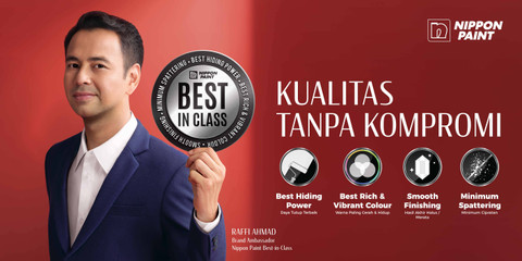 Kolaborasi Nippon Paint dan Raffi Ahmad. Foto: Dok. Nippon Paint
