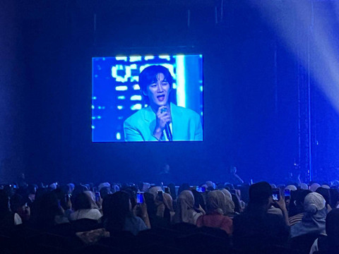 Ahn Bo Hyun saat fan meeting di Jakarta. Foto: DN. Mustika Sari/kumparan