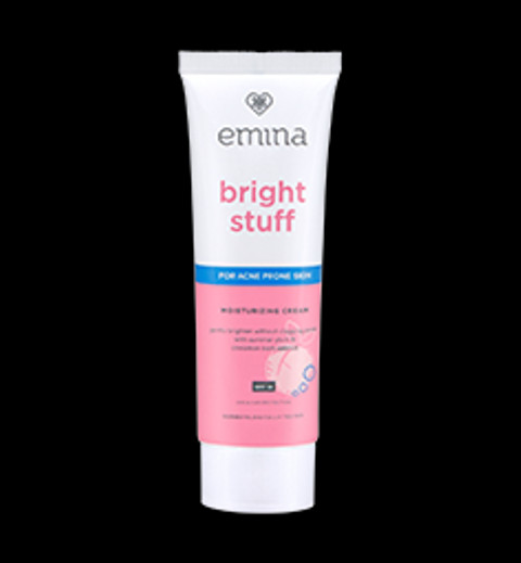 Emina Bright Stuff For Acne Prone Skin Moisturizing Cream. Foto: Laman Resmi Emina